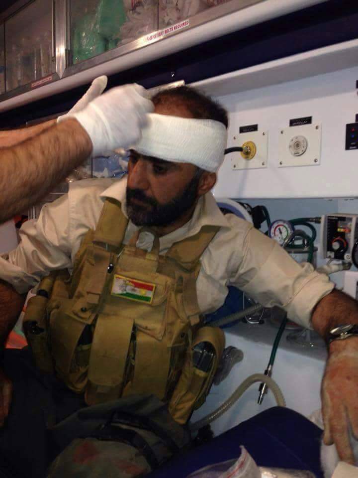 Peshmerga Commander Major General Wahid Kovli died at the age of 46 in Duhok, Kurdistan Region, Feb. 3, 2017. (Photo: Kurdistan24 / Archive)